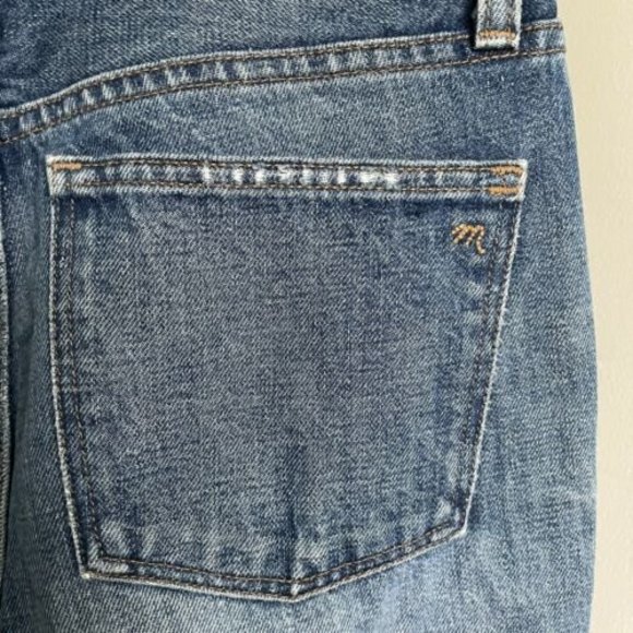 Madewell Women’s High-rise Rigid Flare Distressed Ripped Jeans 25 - Picture 9 of 12